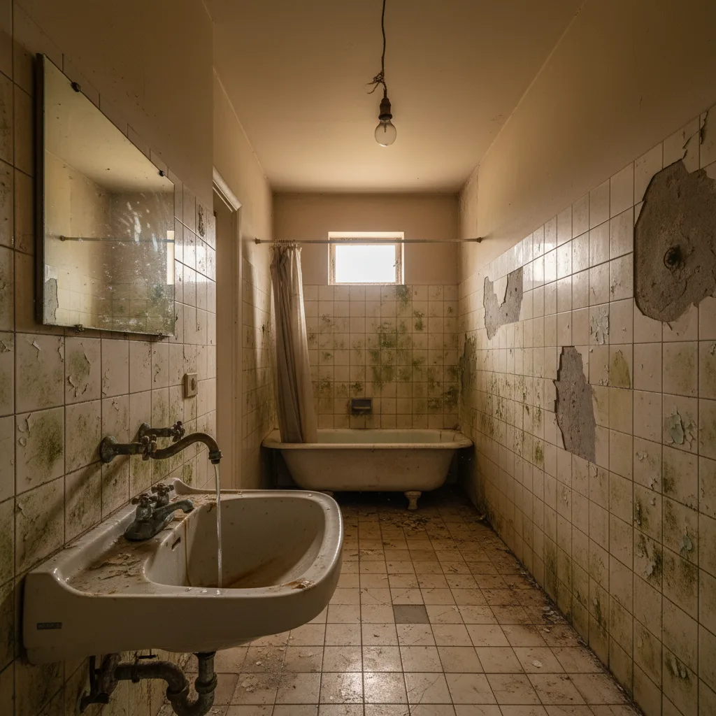 Avant rénovation plomberie